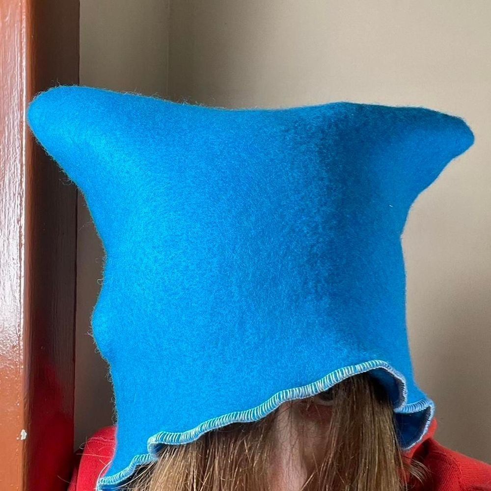 Cat Ears Pussy Hat Neon festival helmet unisex catwoman beanie